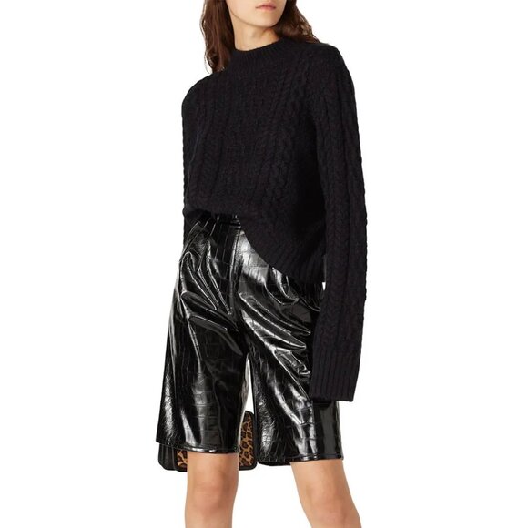 NEON BLONDE Sweaters - EUC NEON BLONDE Stella Sweater in Black Sz L